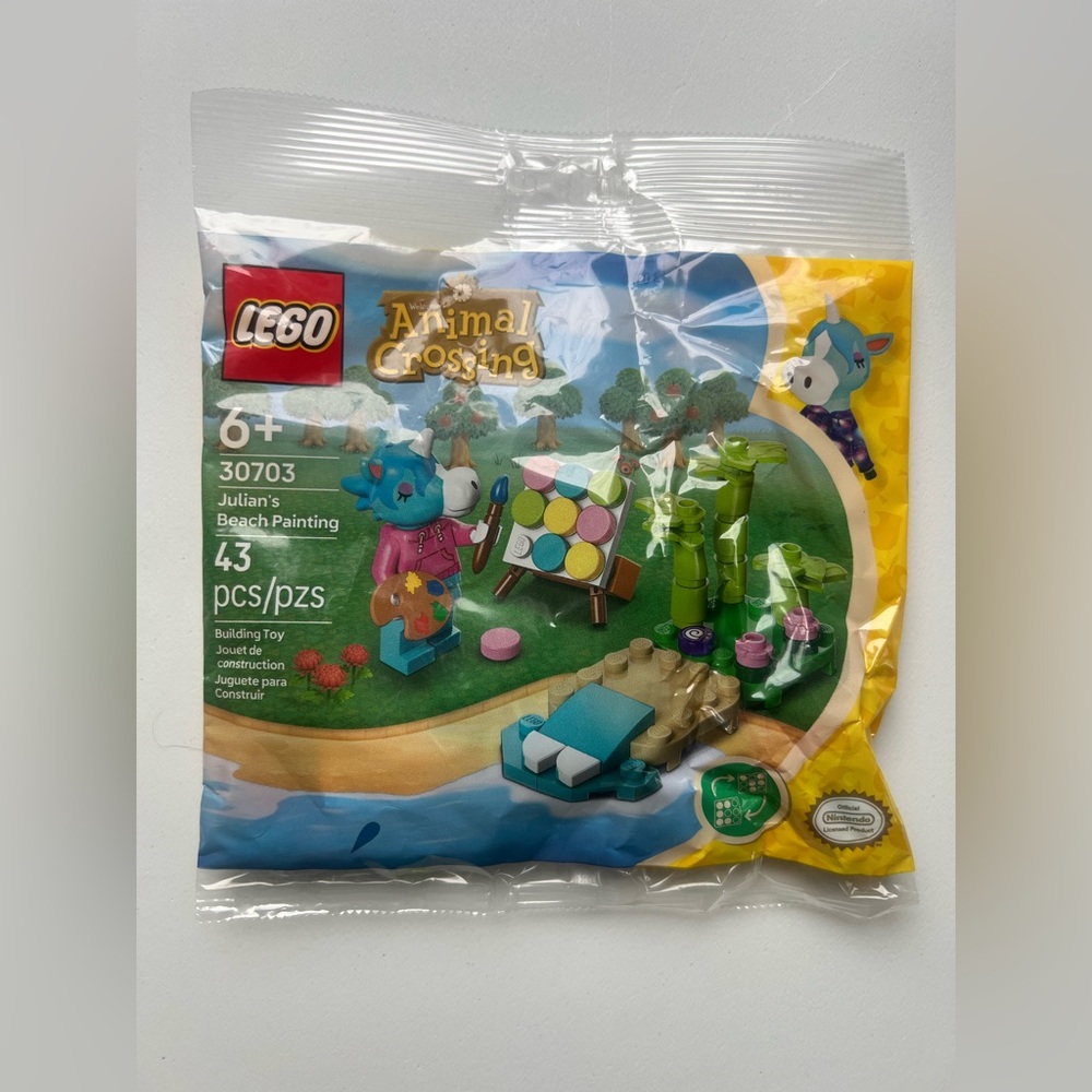 LEGO Julian's Beach Painting